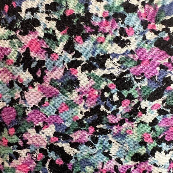 Ava & Viv/Target Balloon Long Sleeve Corset Dress - Purple Floral - Picture 2 of 5